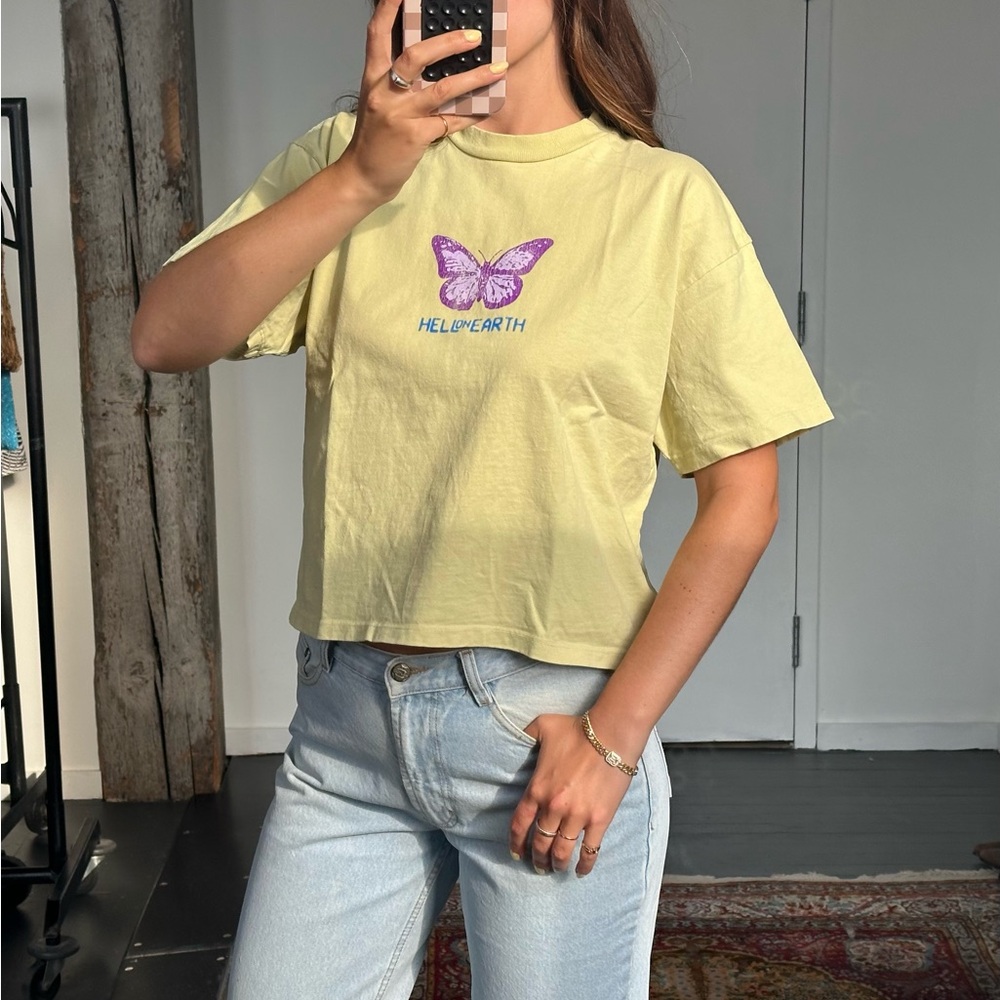Obey Crop Top - Boxy Tee - Picture 2 of 5
